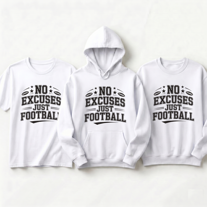 Motivational Football Shirt, Custom Game Day Sweatshirt, Football Coach Gift, Varsity Sports Apparel, Personalized Team Gift