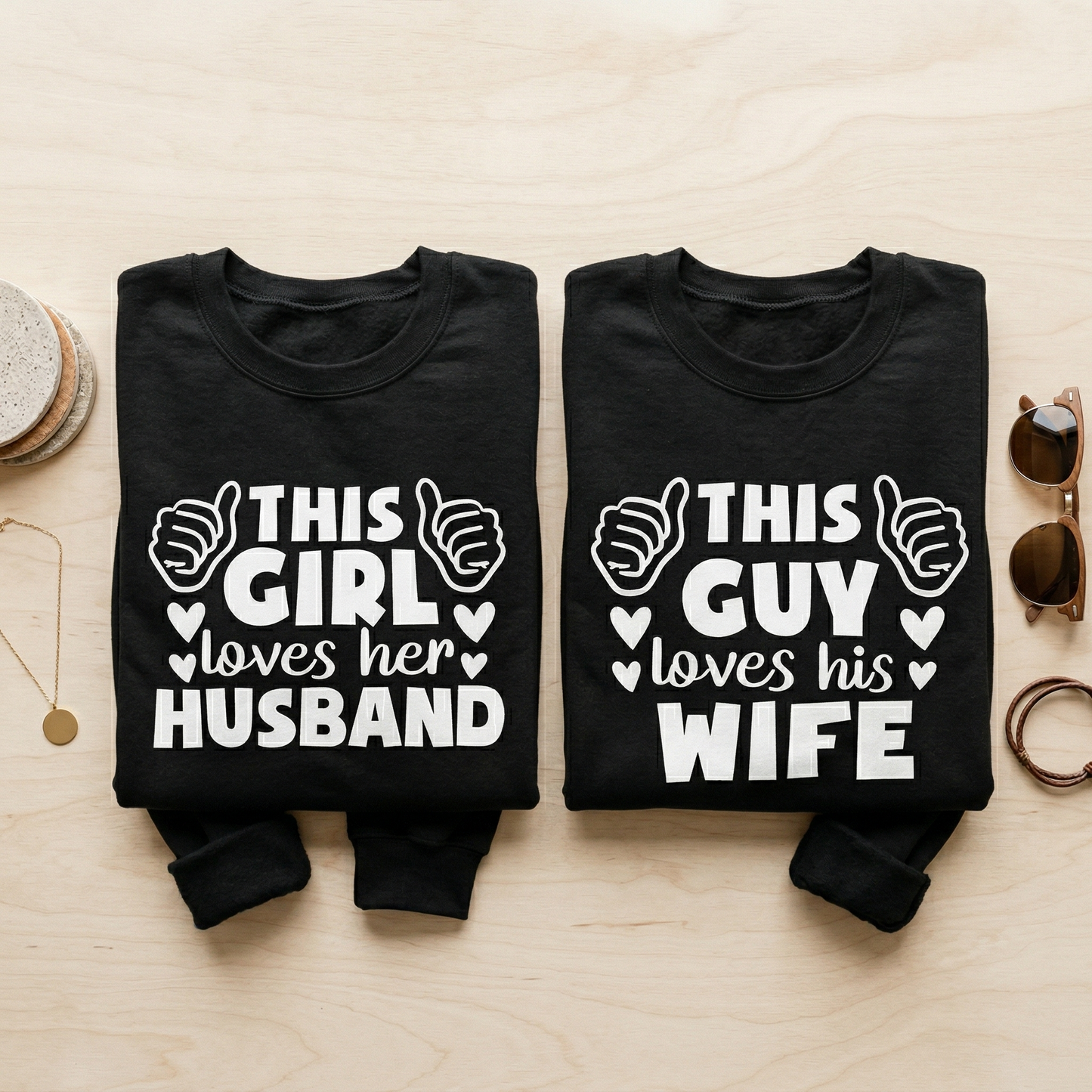 Custom Couple Hoodies, Anniversary Gift, Valentine's Day Gift for Couples, Custom Hoodies, Funny Relationship Pullovers, Newlywed Gift Set