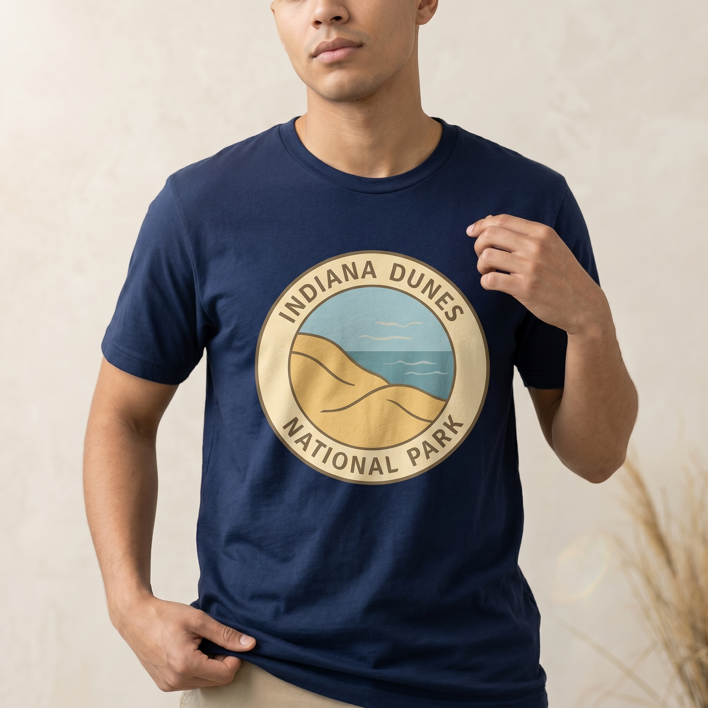 Custom Indiana Dunes National Park Shirt, Vintage Nature Hoodie, Retro Hiking Sweatshirt, National Park Souvenir Apparel