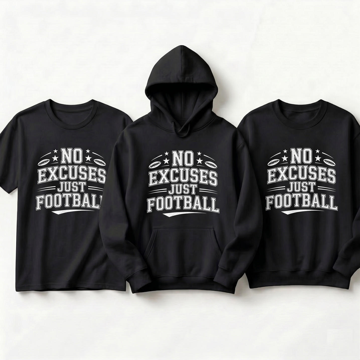 Motivational Football Shirt, Custom Game Day Sweatshirt, Football Coach Gift, Varsity Sports Apparel, Personalized Team Gift