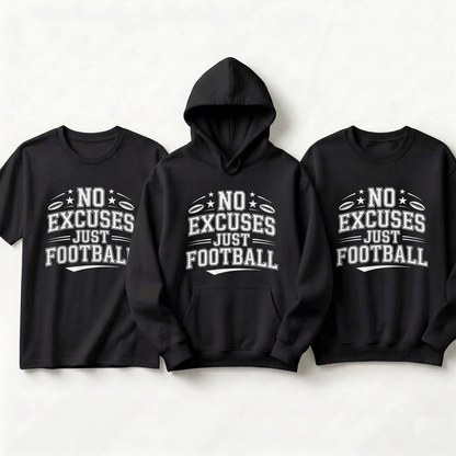 Motivational Football Shirt, Custom Game Day Sweatshirt, Football Coach Gift, Varsity Sports Apparel, Personalized Team Gift
