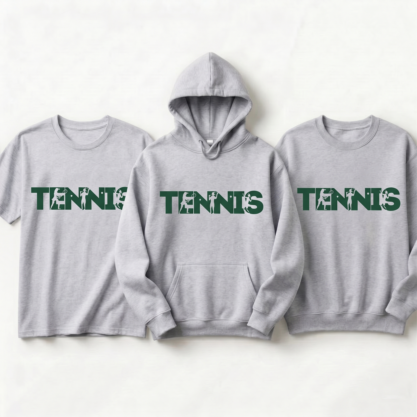 Custom Tennis Silhouette Shirt, Personalized Tennis Mom Hoodie, Tennis Player Gift, Retro Sport Sweatshirt, Customized Team Tennis Crewneck