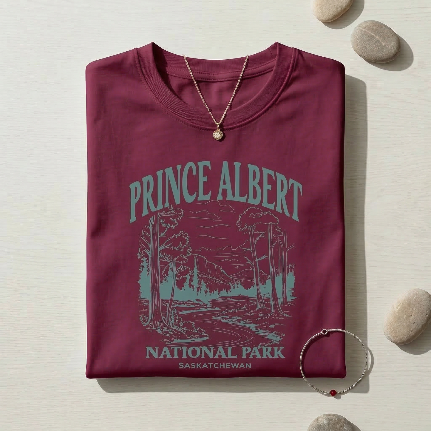 Prince Albert National Park Shirt | Saskatchewan Canada Tee | Vintage Nature Hiking T-Shirt | Canadian Outdoors Camping Apparel