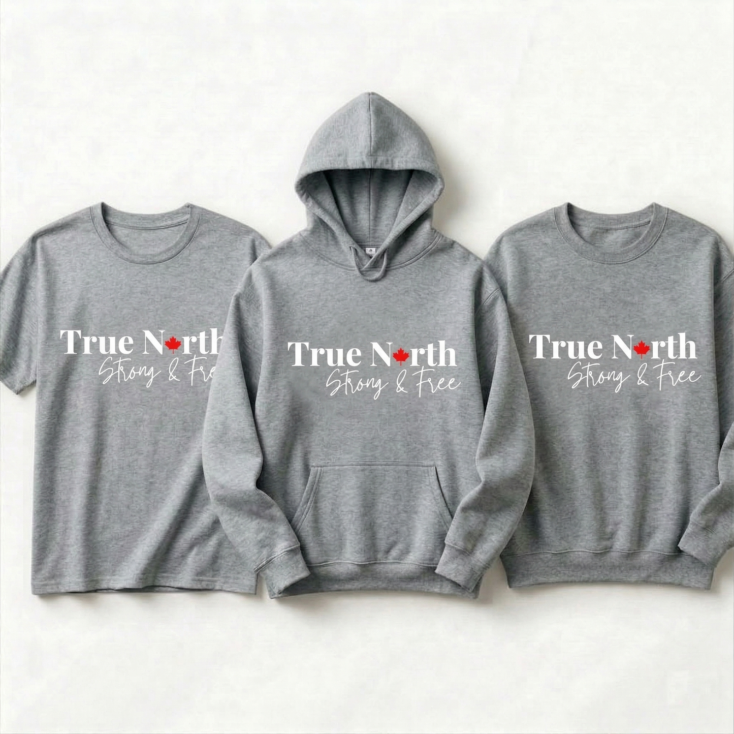 Custom True North Strong & Free Shirt, Canada Hoodie, Personalized Canadian Pride Sweatshirt, Maple Leaf Tee, Custom Gift for Canadians