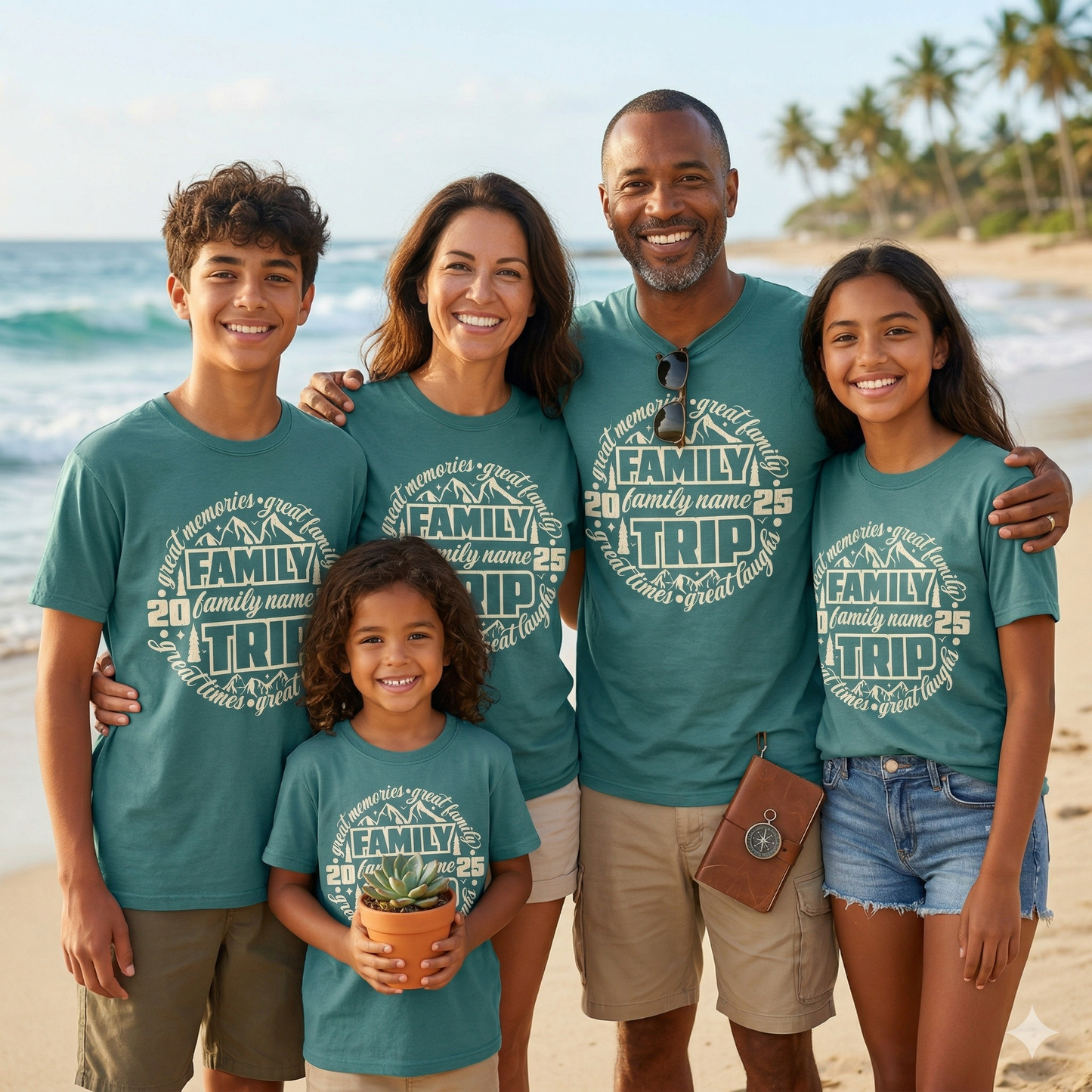 Custom Family Trip 2026 Sweatshirt, Personalized Family Name Mountain Crewneck, Matching Family Vacation Pullover, Great Memories Trip Gift
