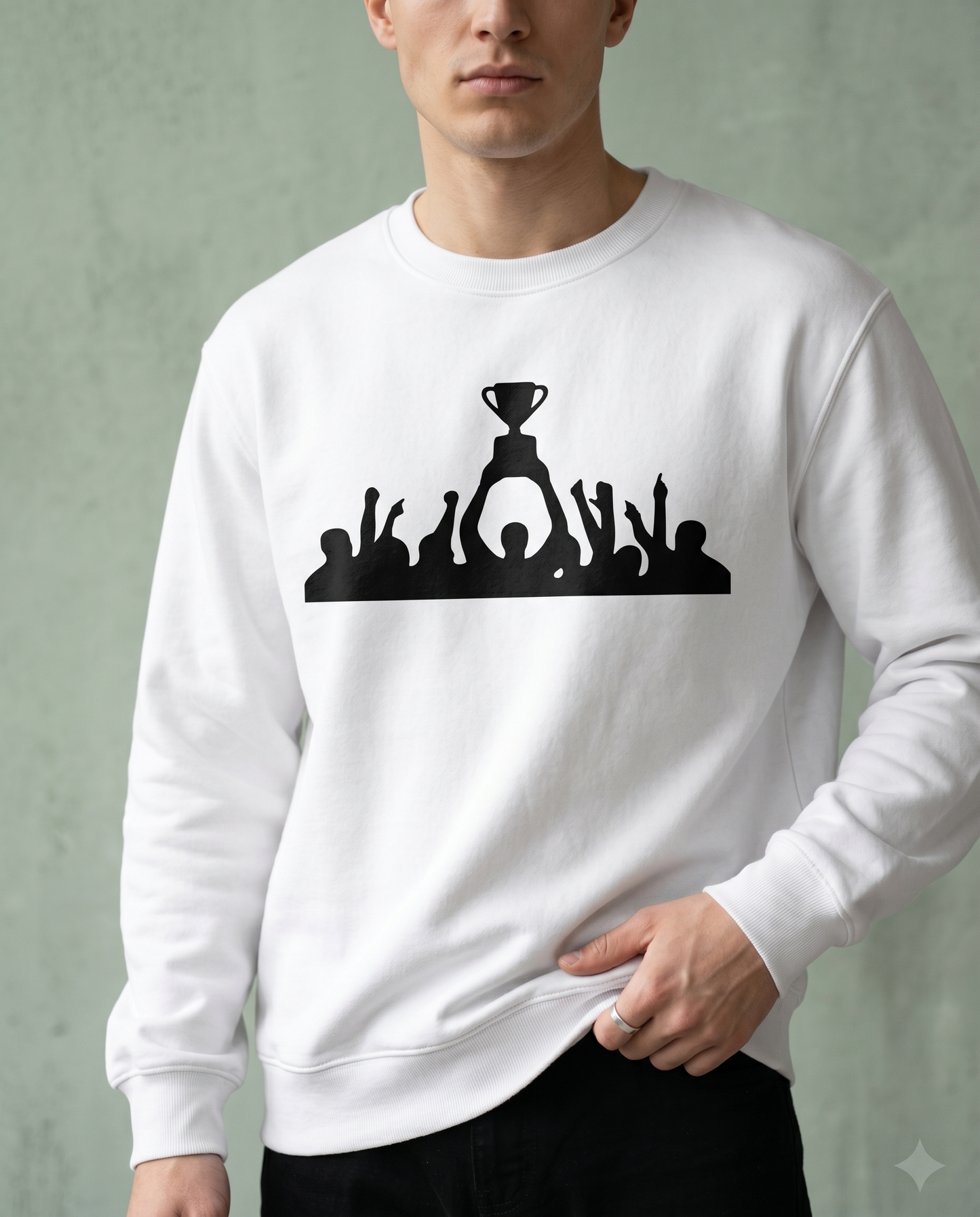 Custom Championship Trophy Hoodie, Personalized Victory Celebration Shirt, Game Day Champion Sweatshirt, Football Soccer Trophy Gear