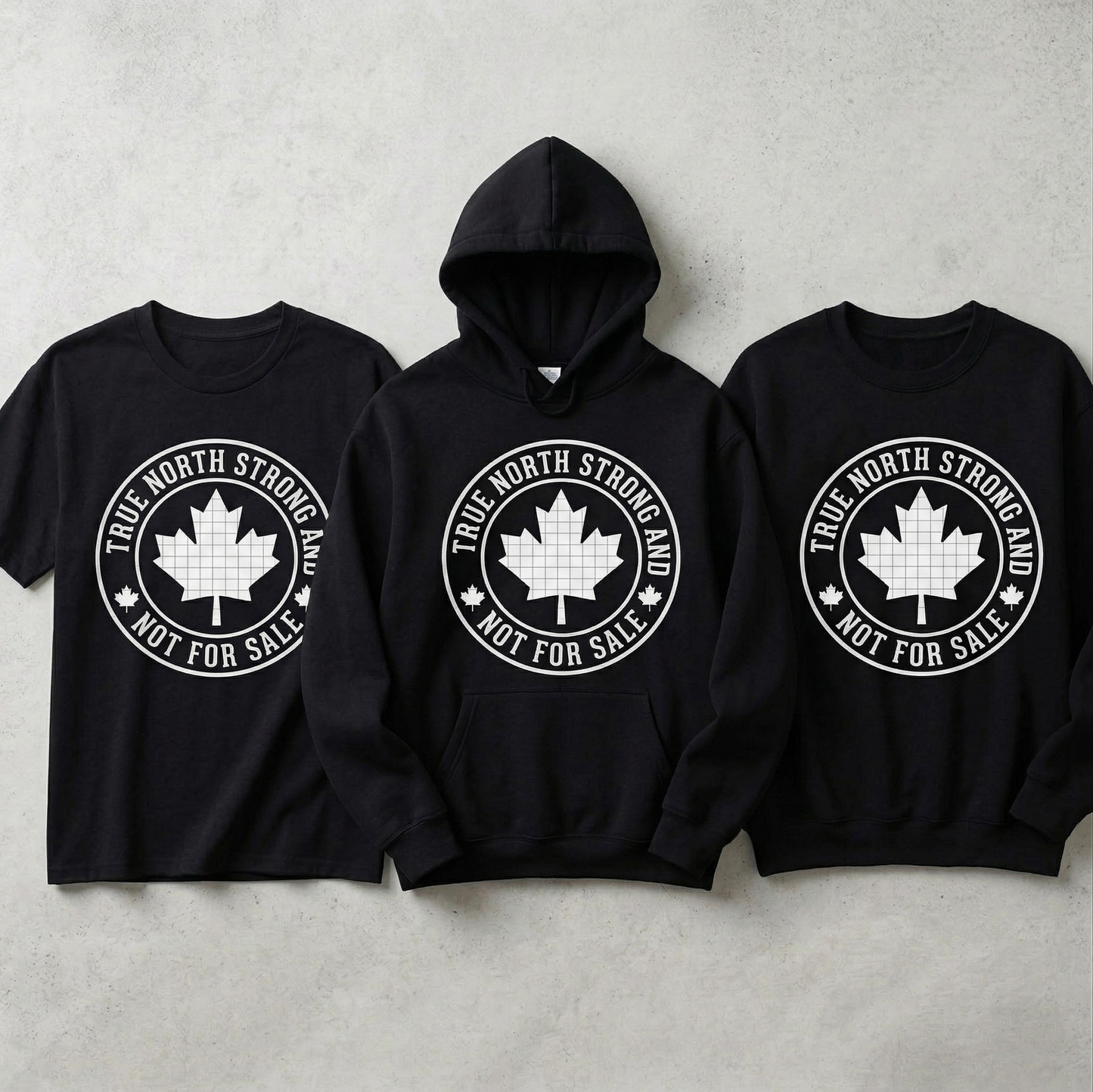 True North Strong and Not For Sale Shirt | Custom Canadian Pride Hoodie | Personalized Maple Leaf Sweatshirt | Canada Day Apparel