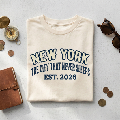 Custom Road Trip Adventure Crew Sweatshirt | Personalized Vacation Shirt | Retro Summer Group Travel Tee | Custom Destination Adventure Gift