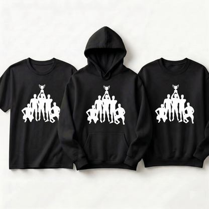 Custom Championship Team Shirt, Personalized Trophy Winner Hoodie, Championship Celebration Sweatshirt, Custom Team Logo Apparel