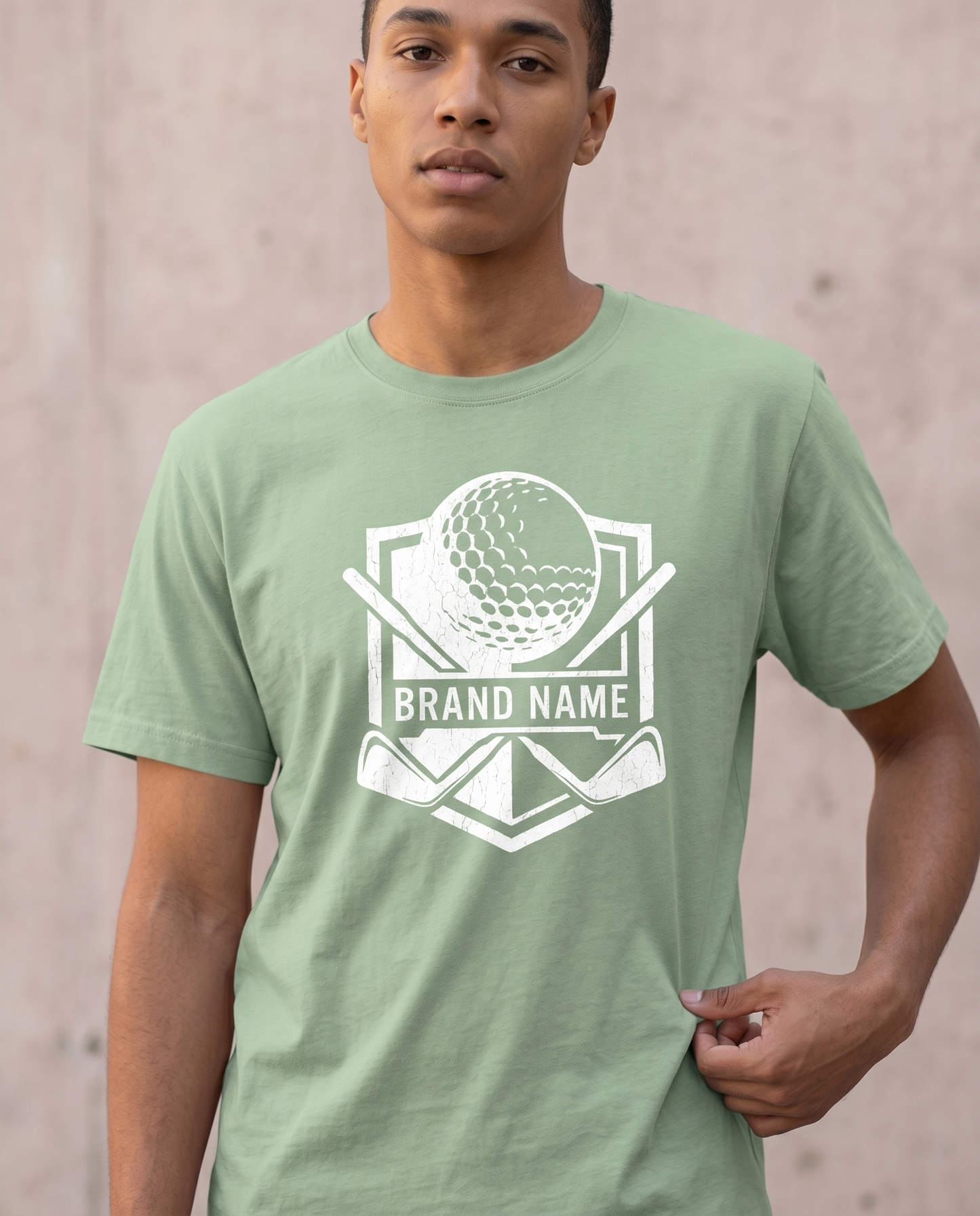 Custom Golf Crest Hoodie, Personalized Golf Ball Sweatshirt, Country Club T-Shirt, Custom Logo Golf Apparel, Personalized Gift for Golfer