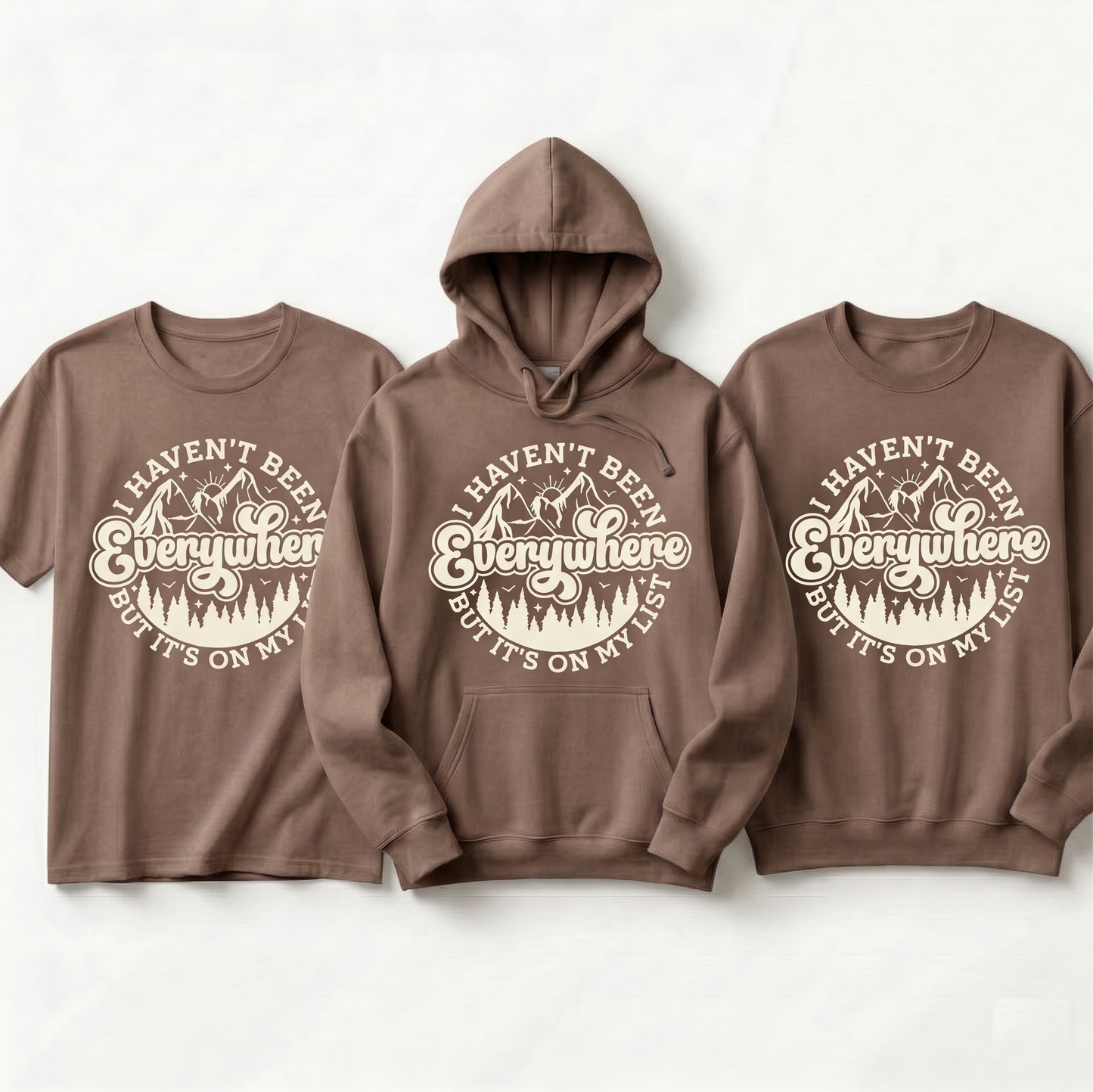 Custom Wanderlust Shirt, Personalized Travel Gift, Adventure Lover Sweatshirt, Mountain Hiking Apparel, Custom Vacation Outfit