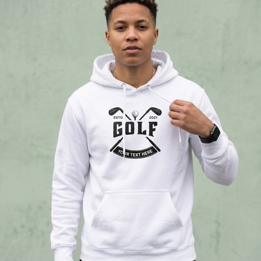 Custom Golf Shirt, Personalized Golf T-Shirt for Men, Custom Name Golf Tee, Golf Gifts, Father's Day Golf Shirt, Custom Country Club Tee