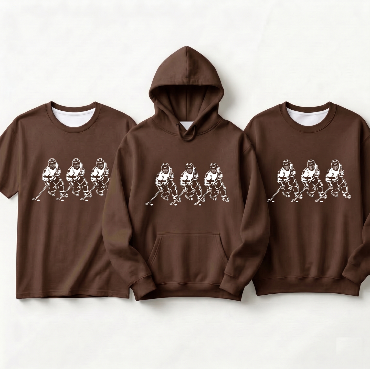 Custom Ice Hockey Hoodie and Shirt, Personalized Hockey Team Gift, Player Sweatshirt with Name and Number, Custom Youth Hockey Apparel