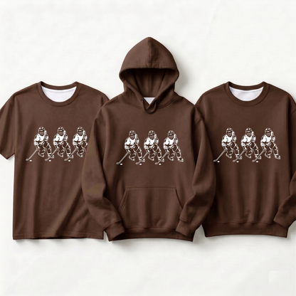 Custom Ice Hockey Hoodie and Shirt, Personalized Hockey Team Gift, Player Sweatshirt with Name and Number, Custom Youth Hockey Apparel