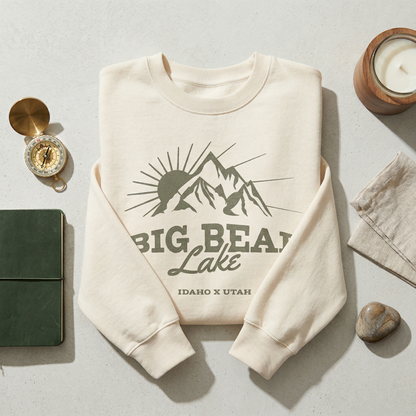 Custom Mountain Lake T-Shirt - Personalized Adventure Shirt - Big Bear Lake Souvenir Tee - Custom City and State Hiking Shirt