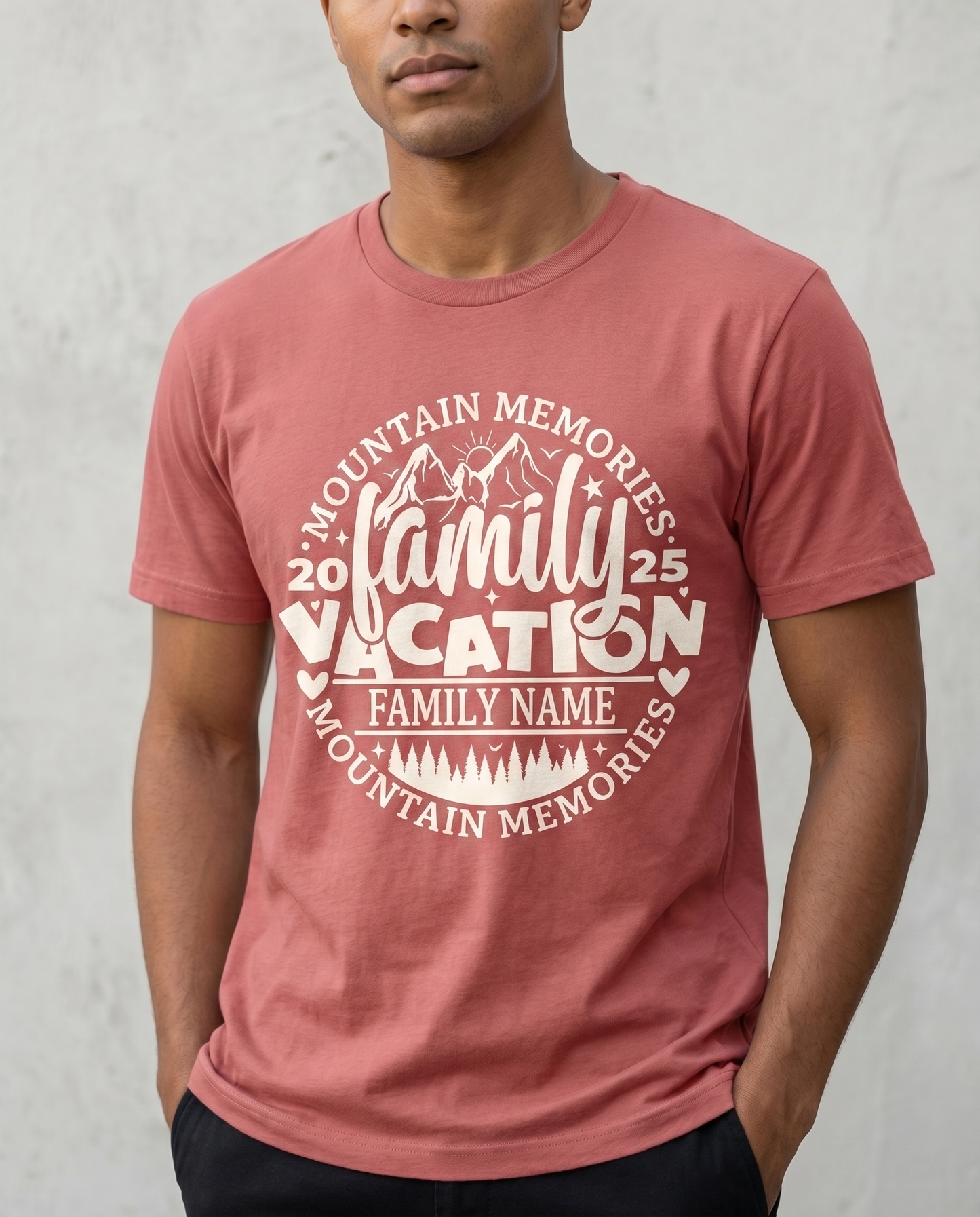 Custom Family Name Vacation 2025 Shirts, Personalized Mountain Memories Matching Hoodies, 2026 Family Trip Sweatshirts