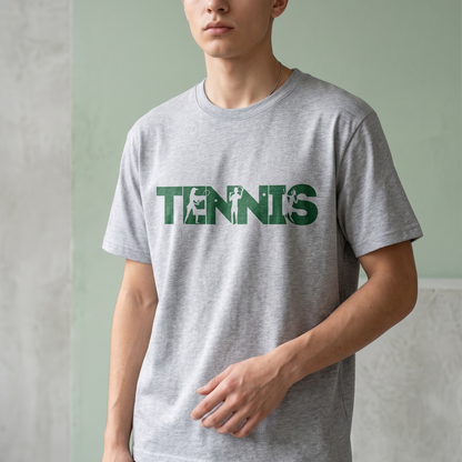 Custom Tennis Silhouette Shirt, Personalized Tennis Mom Hoodie, Tennis Player Gift, Retro Sport Sweatshirt, Customized Team Tennis Crewneck