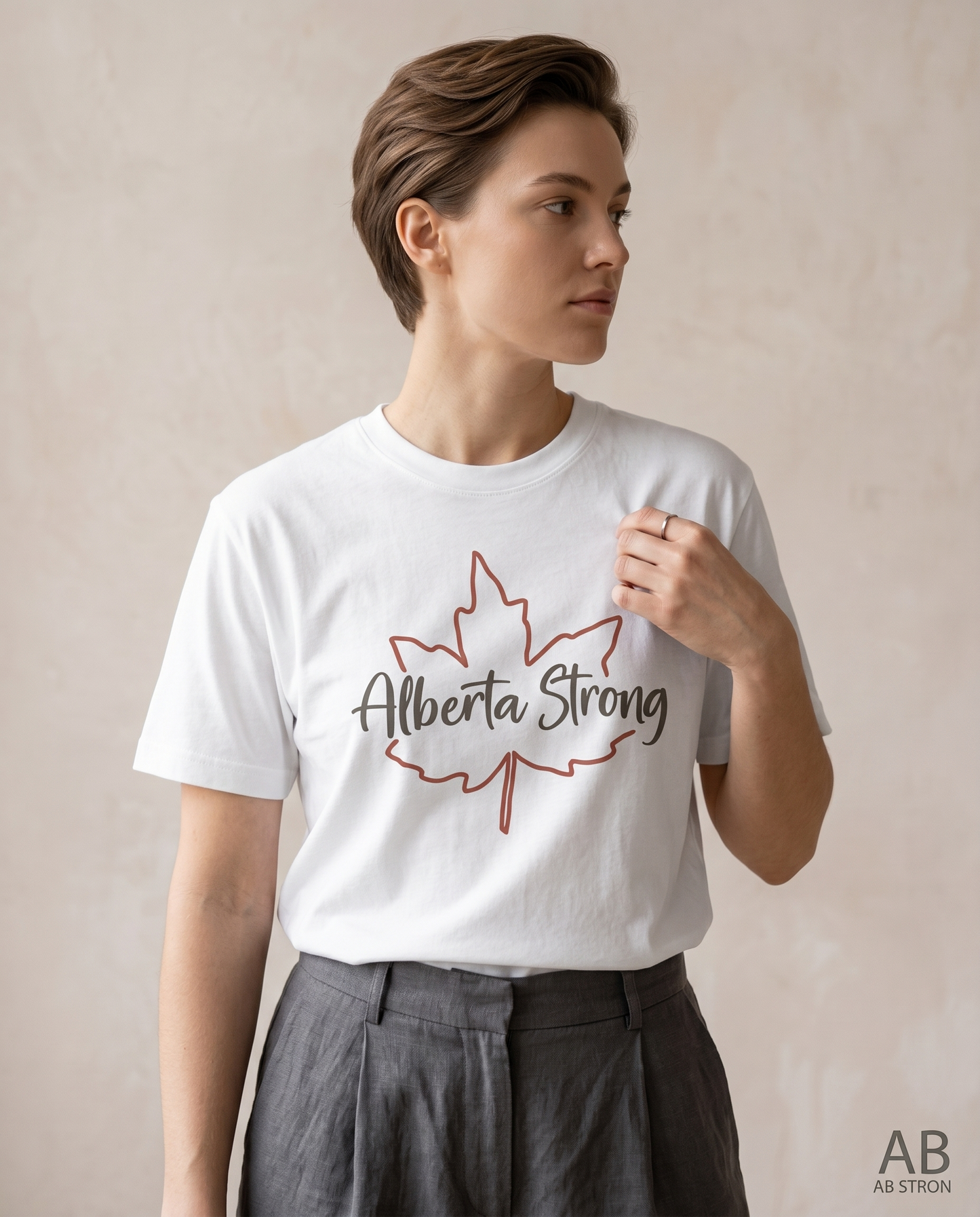 Custom Alberta Strong T-Shirt, Hoodie, or Sweatshirt | Personalized Canadian Graphic Tee | Alberta Gift | Unisex Minimalist Comfort Wear