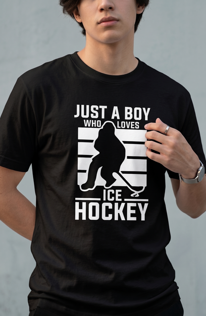 Custom Ice Hockey Hoodie for Boys, Youth Hockey Gift with Name, Hockey Player Sweatshirt, Custom Ice Hockey Team Apparel,