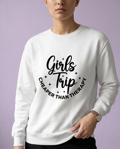 Custom Girls Trip 2026 Shirt, Personalized Girls Weekend Crewneck, Matching Travel Squad Gift, Bachelorette Party Tee