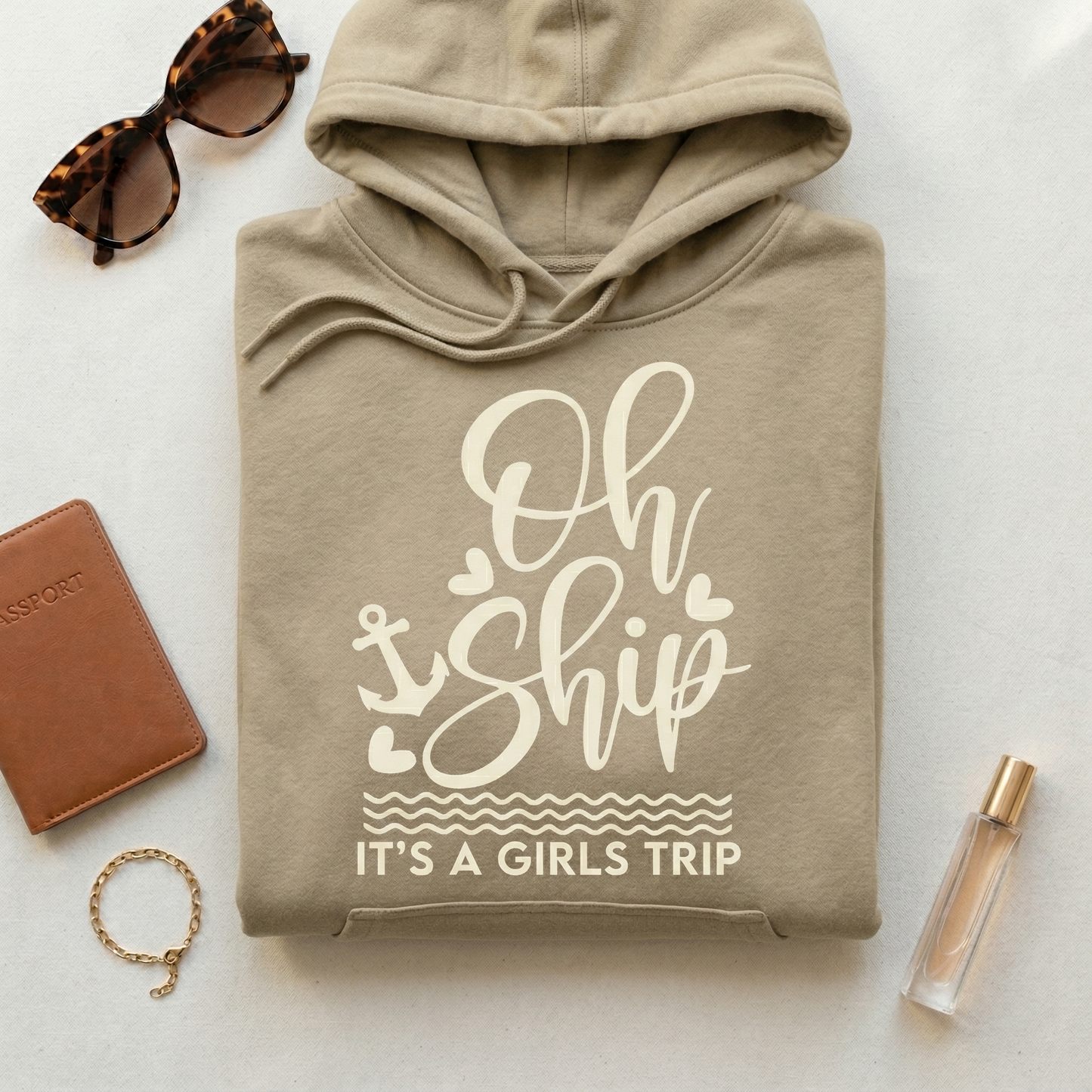 Custom Cruise Vacation Tee, Nautical Girls Weekend Shirt, Funny Matching Cruise Squad Tops, Personalized Boat Trip Gift