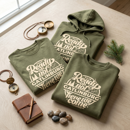 Gatlinburg 2025 Family Vacation Shirt, Custom Gatlinburg Trip 2026 Sweatshirts, Personalized Family Reunion Gift, Tennessee Mountain Apparel
