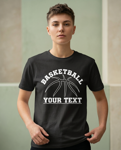 Custom Basketball Team Hoodie, Personalized Basketball Name Shirt, Basketball Sweatshirt, Custom Sports Gift ,Basketball Coach Shirt