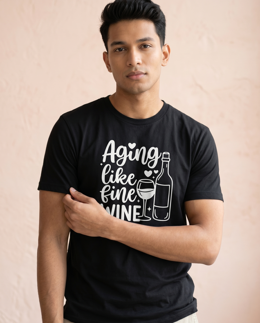 Aging Like Fine Wine Shirt, Custom Birthday Hoodie, Personalized Wine Lover Gift, Funny 30th 40th 50th Birthday Sweatshirt