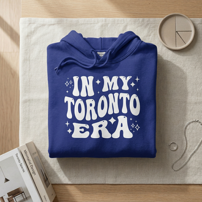 Custom In My Toronto Era Hoodie | Personalized City Sweatshirt | Retro Groovy Hometown Sweater | Trendy Canadian Travel Gift