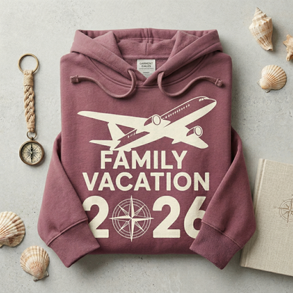 Custom Family Vacation Airplane Shirt, Personalized Family Flight Tee, Matching Group Travel Shirts, Vacation Squad Tee, Custom Travel Gift