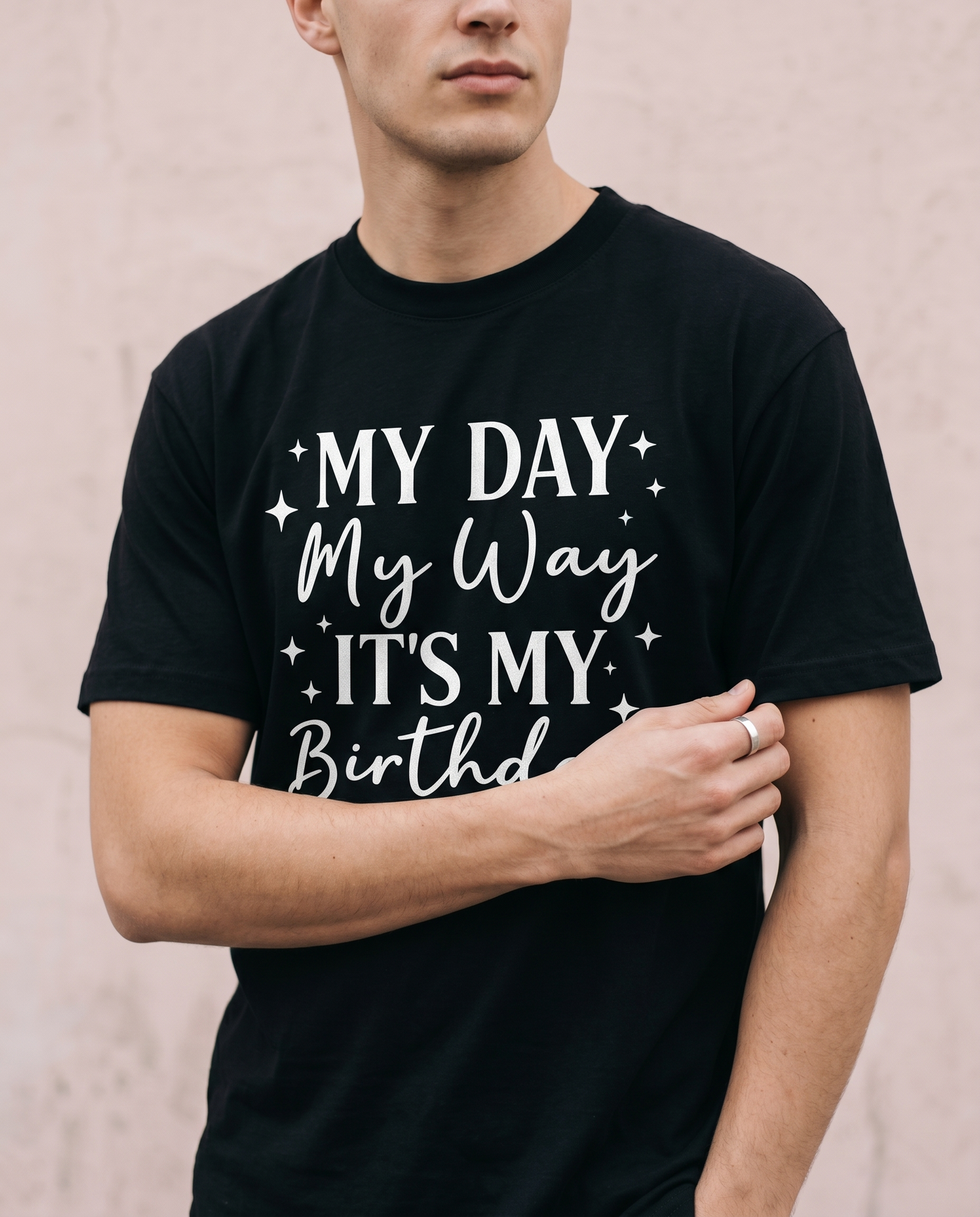 Custom My Day My Way Its My Birthday Shirt, Personalized Birthday Girl Hoodie, Pink Birthday Squad Sweatshirt, Custom Birthday Trip Apparel
