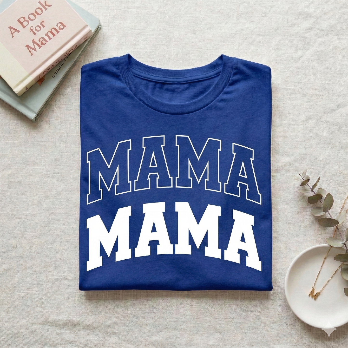 Mama Varsity Shirt, Retro Mama Sweatshirt Aesthetic, Mother's Day Gift, Minimalist Brown Graphic Tee, New Mom Gift