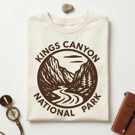 Custom Kings Canyon National Park Hoodie – Vintage Nature Sweatshirt Pullover