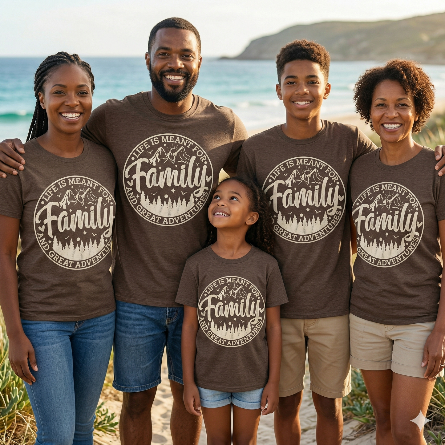 Custom Family Adventure Shirt, Life Is Meant For Family and Great Adventures Tee, Personalized Mountain Vacation Shirt