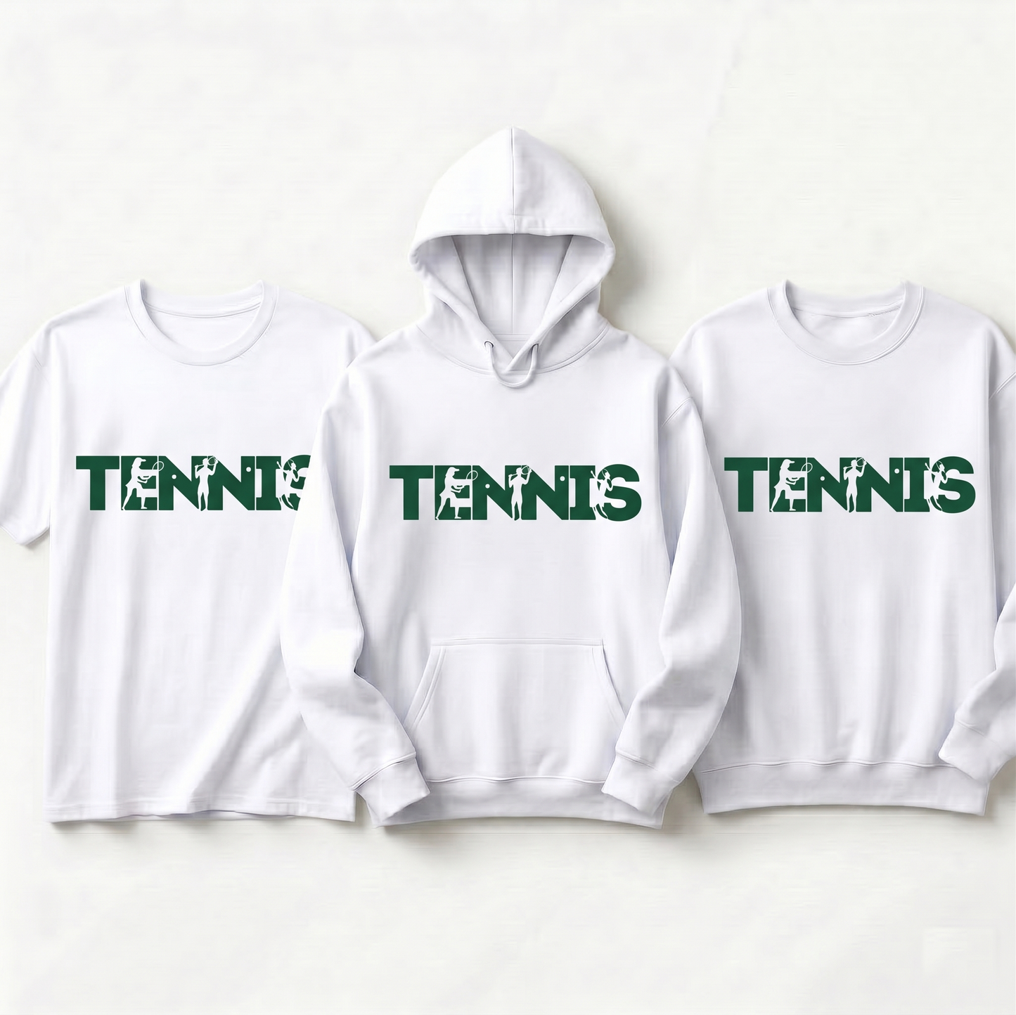 Custom Tennis Silhouette Shirt, Personalized Tennis Mom Hoodie, Tennis Player Gift, Retro Sport Sweatshirt, Customized Team Tennis Crewneck