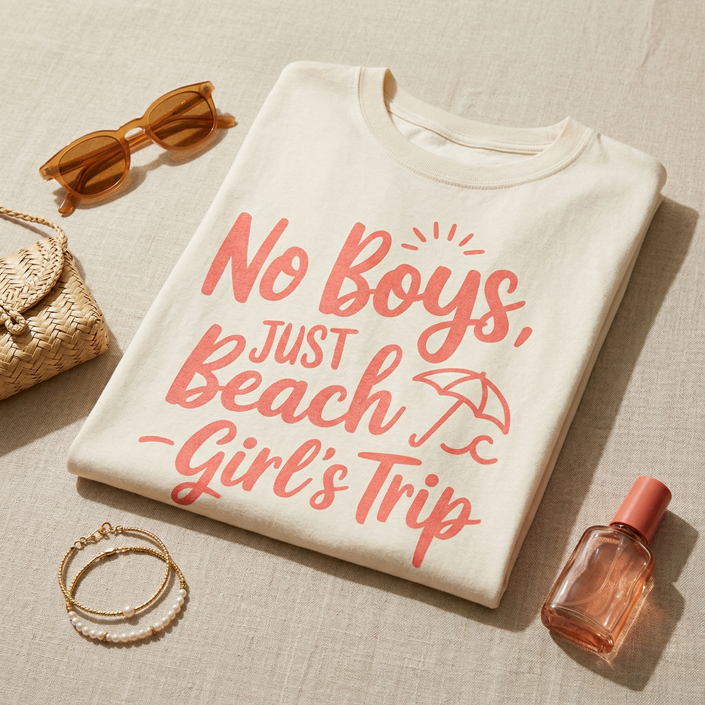 Custom Girls Trip Shirt Beach Shirt, Personalized Vacation Tee, Bachelorette Party Shirt, Matching Girls Trip Outfits, Summer Vacation Shirt