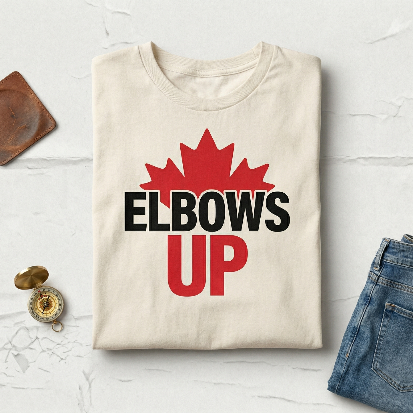 Elbows Up Hoodie, Custom Canadian Hockey Sweatshirt, Maple Leaf Sports Apparel, Canada Game Day Shirt, Personalized Hockey Fan Gift