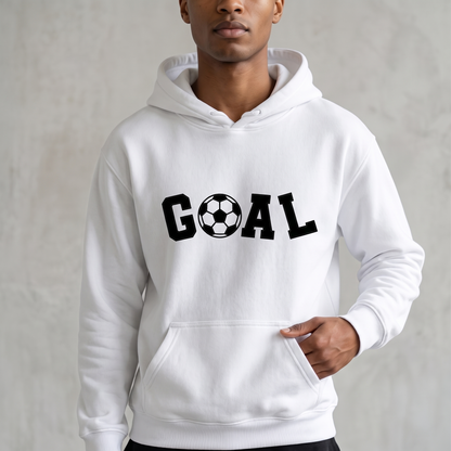 Custom Soccer GOAL Hoodie and Shirt, Personalized Soccer Mom Sweatshirt, Matching Family Soccer Team Shirts