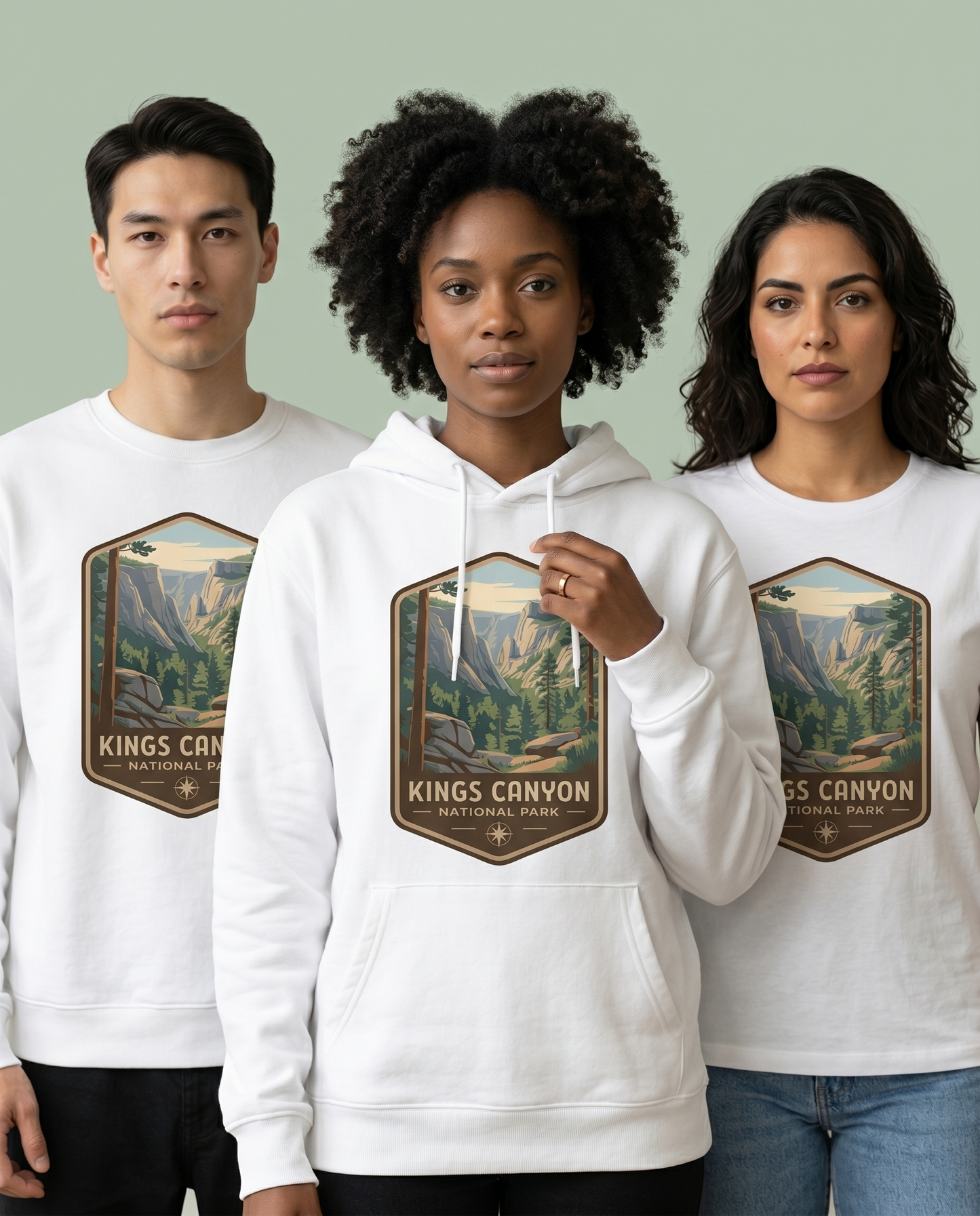 Custom Kings Canyon National Park Shirt, Vintage California Hoodie, Retro Mountain Sweatshirt, Hiking Gift, Sierra Nevada Badge Tee