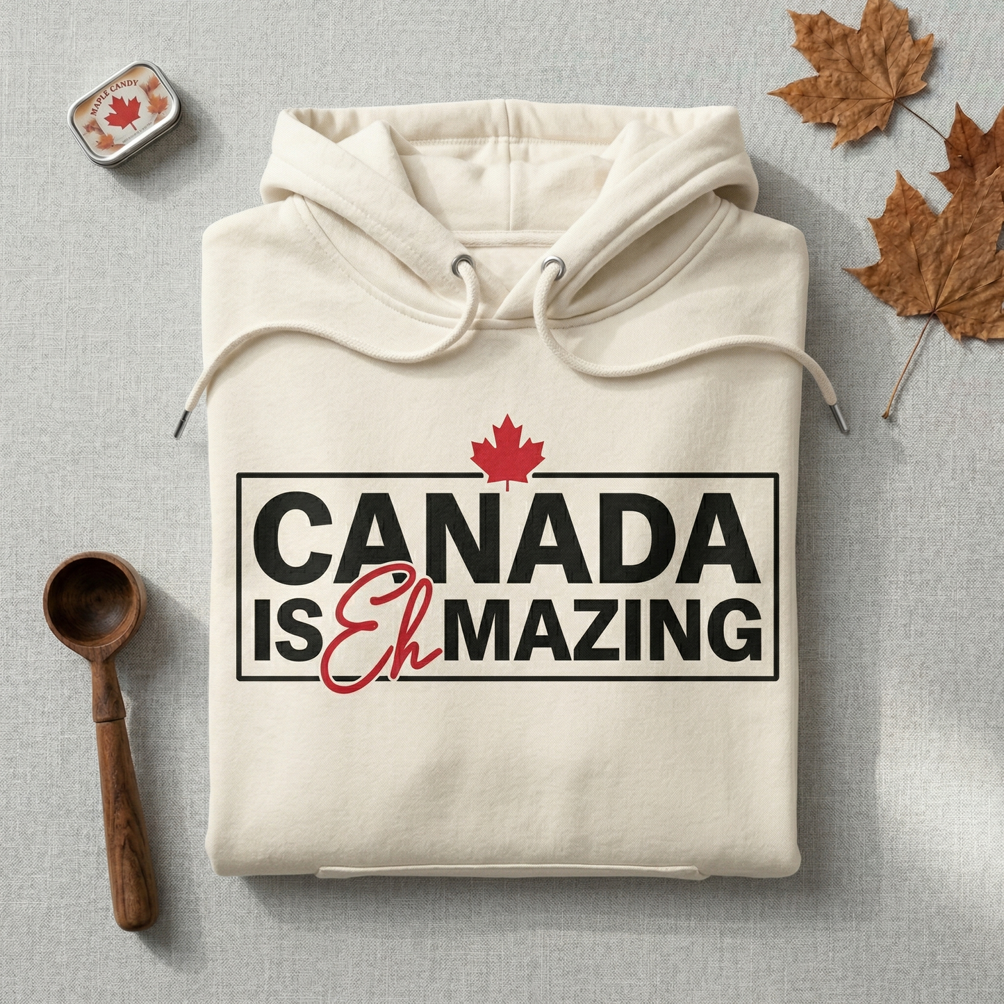 Custom Canada is Eh-Mazing Hoodie, Funny Canada Pun Sweatshirt, Personalized Canadian Pride Pullover, Retro Canada Souvenir