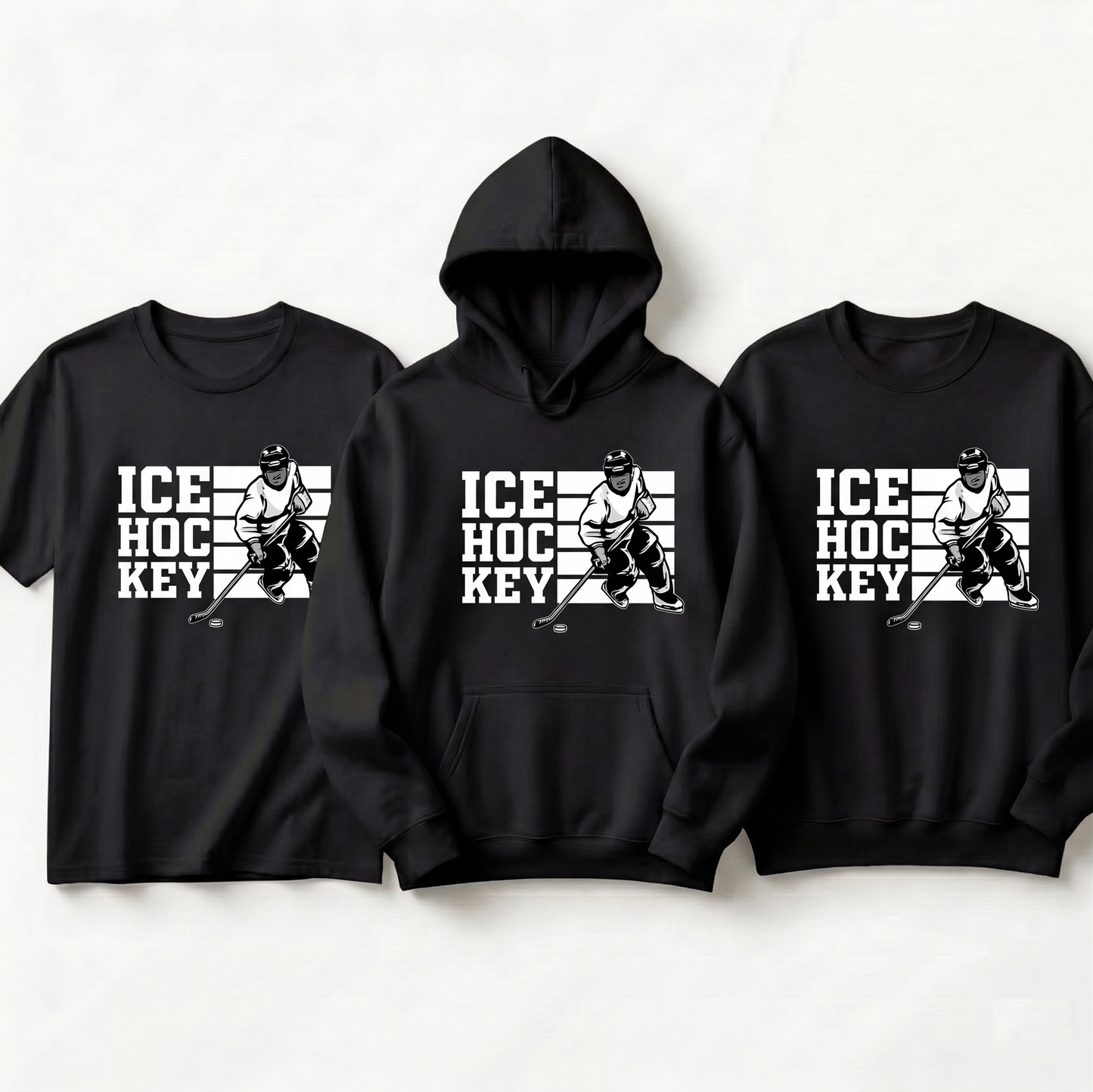 Custom Hockey Team Gift, Youth Hockey Shirt, Hockey Coach Gift, Personalized Hockey Fan Pullover, High School Hockey Gear