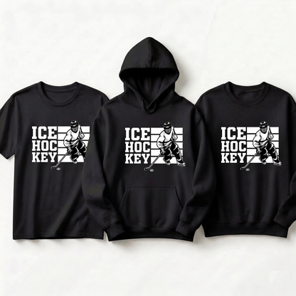 Custom Hockey Team Gift, Youth Hockey Shirt, Hockey Coach Gift, Personalized Hockey Fan Pullover, High School Hockey Gear