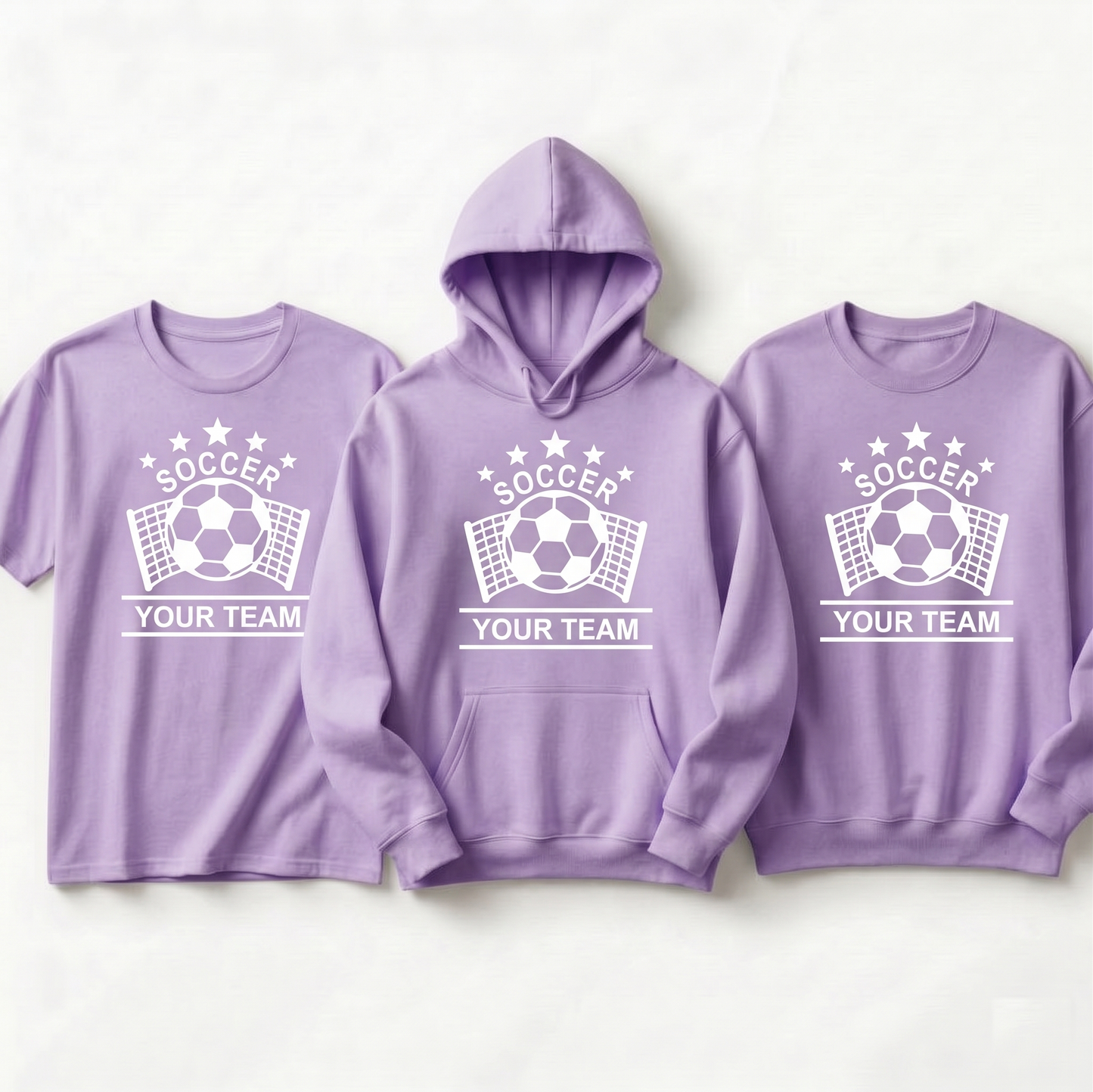 ustom Soccer Team Shirts, Personalized Soccer Hoodie, Soccer Sweatshirt, Custom Team Apparel, Soccer Mom Gift, Custom Soccer Coach Gift