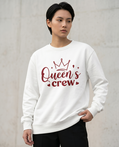 Birthday Squad Sweatshirt, Matching Girls Trip Outfits, Custom Bridal Party Gift, Queen Crew T-shirt, Bridesmaid Proposal, Group Shirts