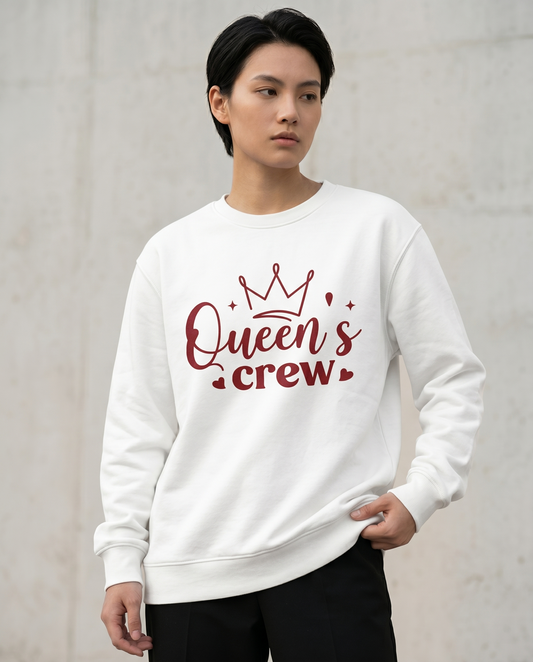 Birthday Squad Sweatshirt, Matching Girls Trip Outfits, Custom Bridal Party Gift, Queen Crew T-shirt, Bridesmaid Proposal, Group Shirts