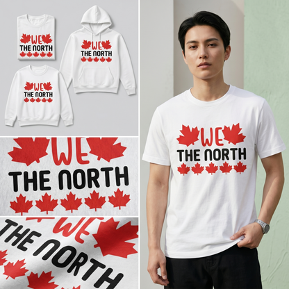 Custom Hoodie & Sweatshirt | Personalized Canada Maple Leaf T-Shirt | Canadian Gift | Unisex Patriotic Apparel | Custom Team Spirit Gear