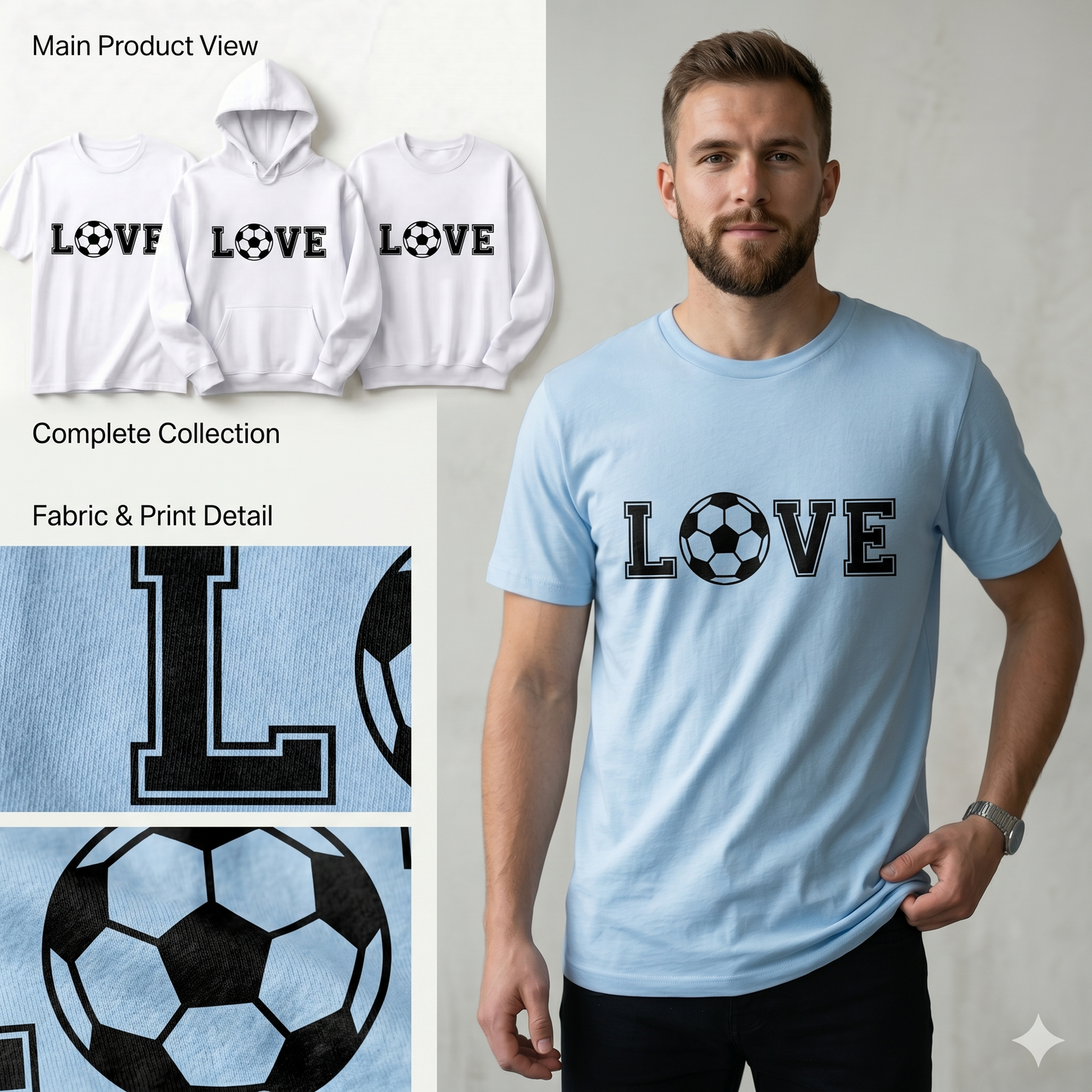 Custom Soccer Love Shirt, Personalized Soccer Mom Hoodie, Game Day Sweatshirt, Soccer Fan Gift, Sports Mom Apparel, Custom Team Gear