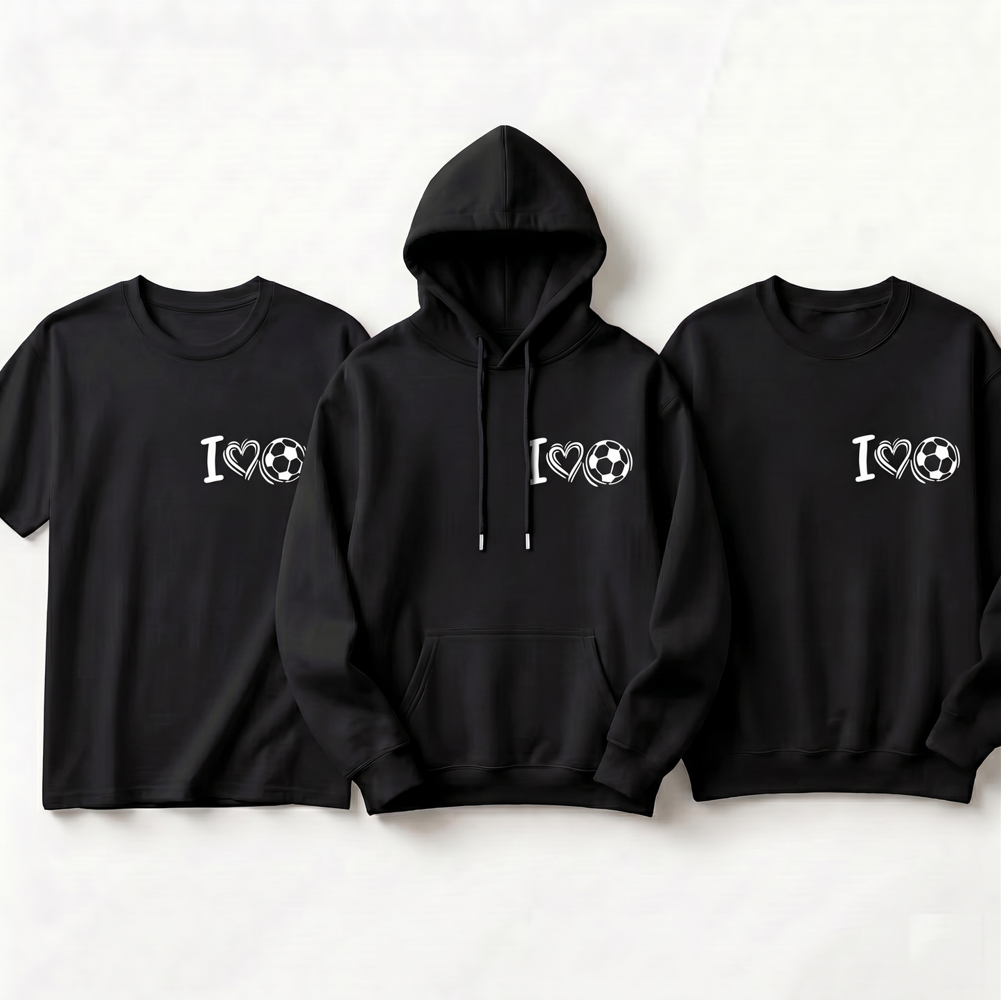 Custom Soccer Mom Gift - Personalized Football Apparel - Youth Soccer Player Hoodie - Minimalist Soccer Gift - Gameday Team Wear