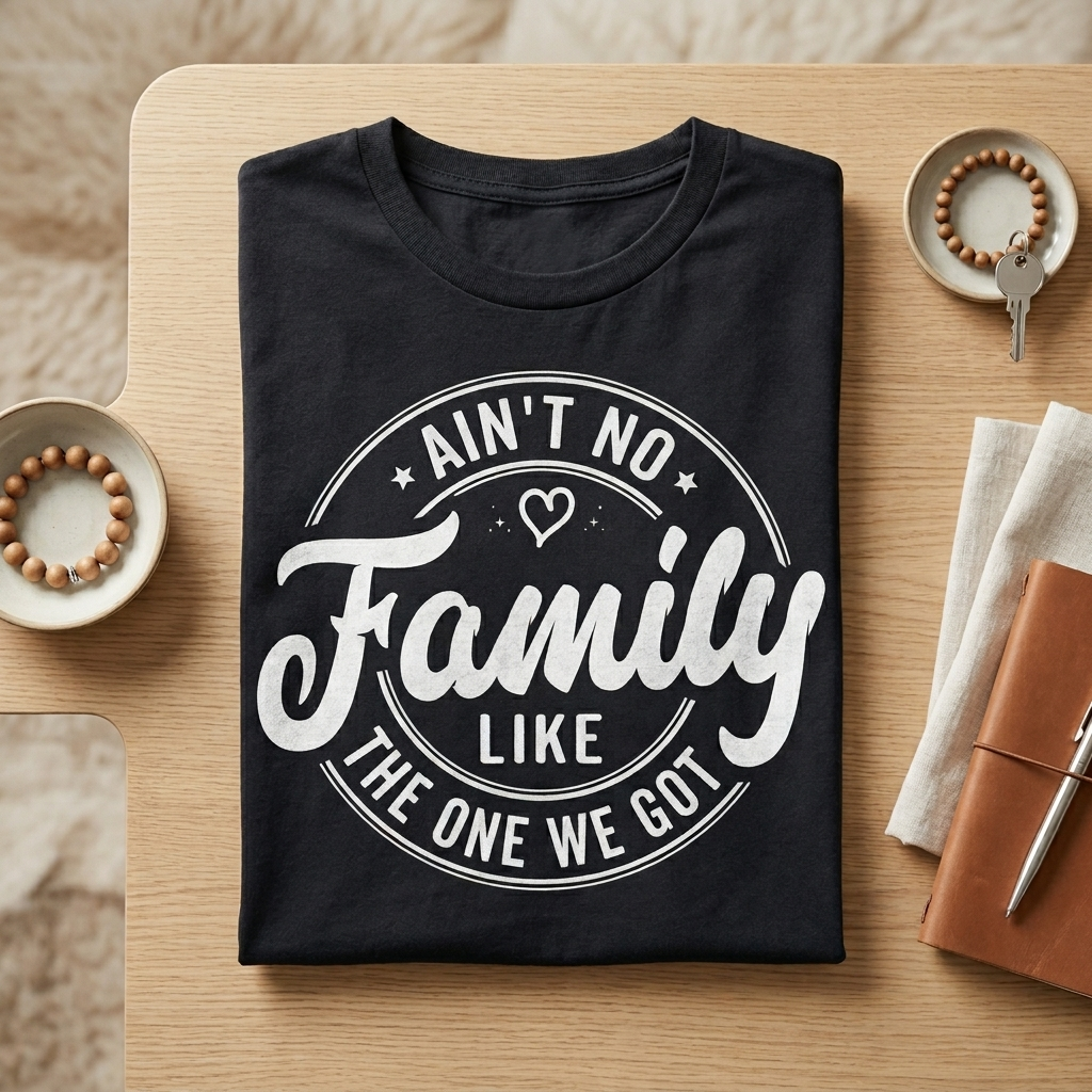 Custom Family Reunion Shirt , Ain't No Family Like The One We Got Personalized Tee, Matching Family Vacation Shirt, Personalized Family Gift