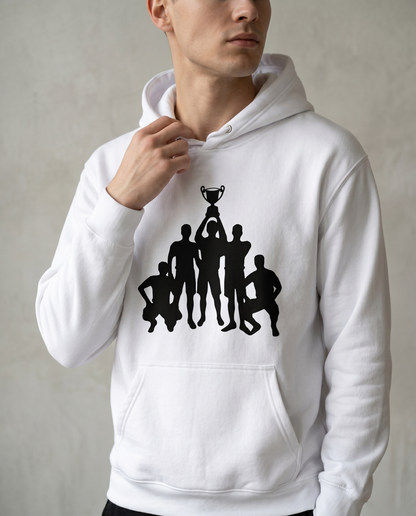Custom Championship Team Shirt, Personalized Trophy Winner Hoodie, Championship Celebration Sweatshirt, Custom Team Logo Apparel